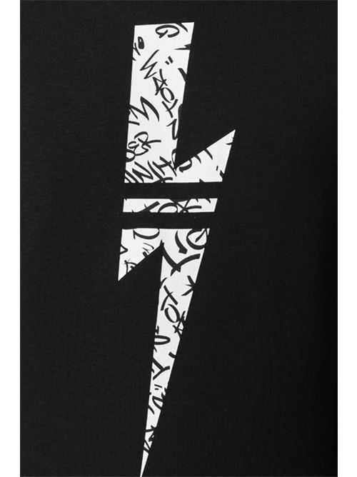 Sweatshirt with lightning NEIL BARRETT | PBJS598SN510S524